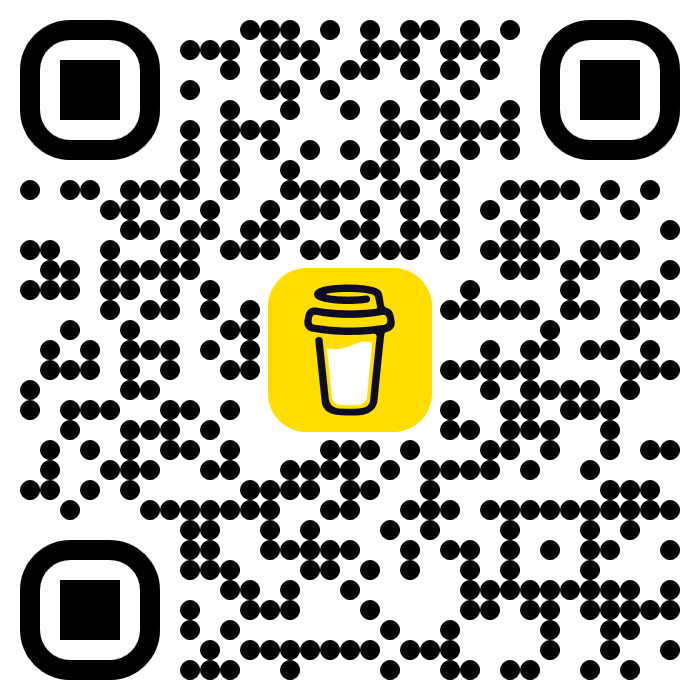 QR code linking to the Couchy download page